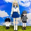 niannyyhouse BJD High Shoes for 1/4, 1/6 Ball Jointed Doll, Action Figure Dress Up Accessories, 1 Pair (Black, for 1/4 BJD Doll) view 2