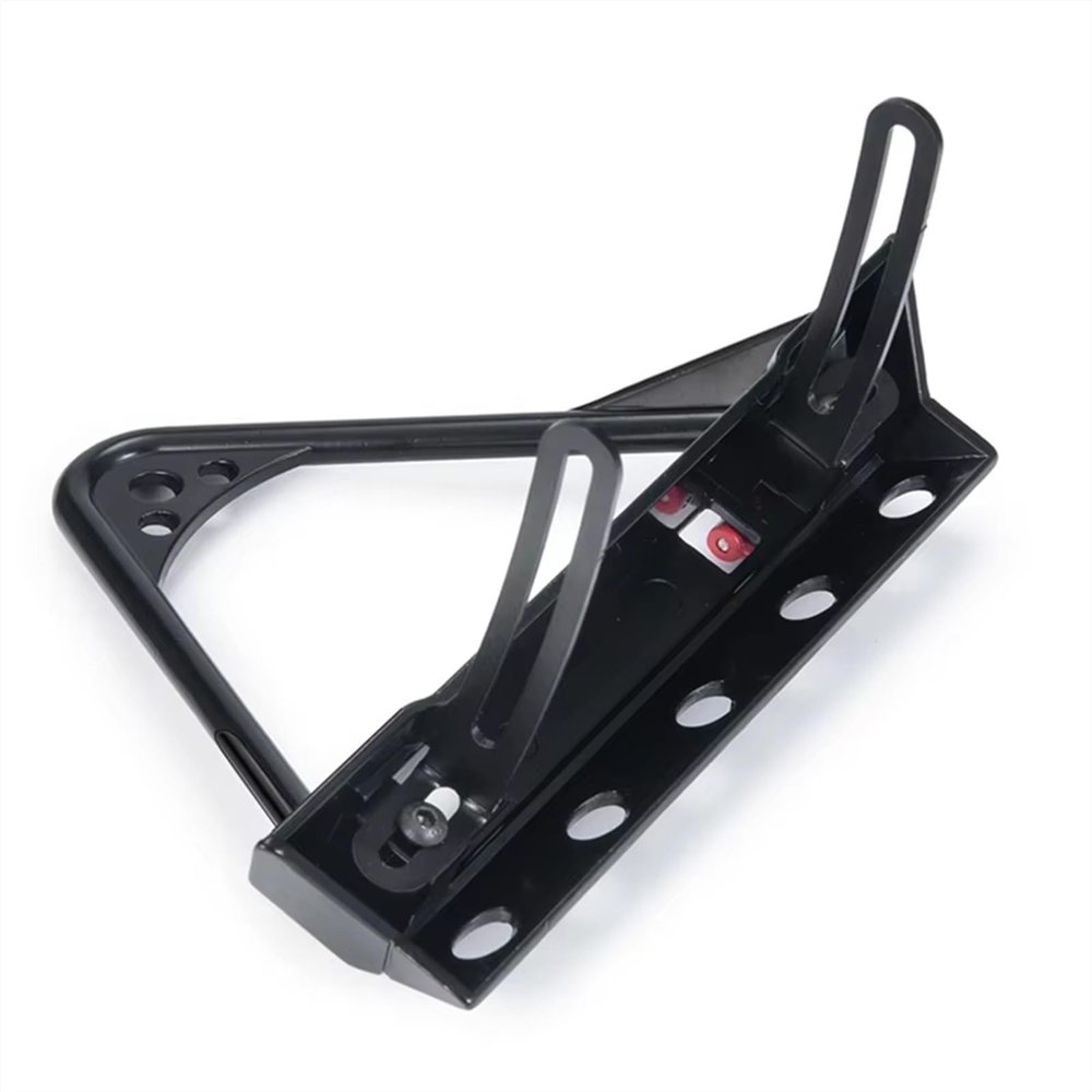Rc Bumpers Compatible with Axial for SCX10 for SCX10 II 90046 for Traxxas for TRX4 1/10 RC Crawler Car Upgrade Parts Metal Front Bumper with Tow Hook