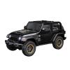 1 18 for Jeep Wrangler Rubicon Convertible Version Off Road SUV Alloy Diecast Car Model Sound & Light(Black) view 1