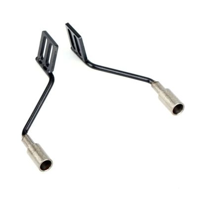 RC Car Upgrade Parts for Traxxas for TRX4 for TRX6 1/10 RC Crawler Car Metal Exhaust Pipes Set Upgrades Parts Accessories Decorative