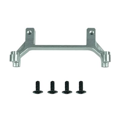 Rc Upgrade Spare Parts for Ldrc for LD-P06 LD P06 for Unimog 1/12 Metal Axle Servo Mount Bracket Remote Control Truck Car Upgrade Parts Accessories(Silver)