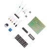 Aumotop DIY Clock Kit ABSPower Supply Voltage 4 Digit Electronic Soldering Clock Set for Schools view 4