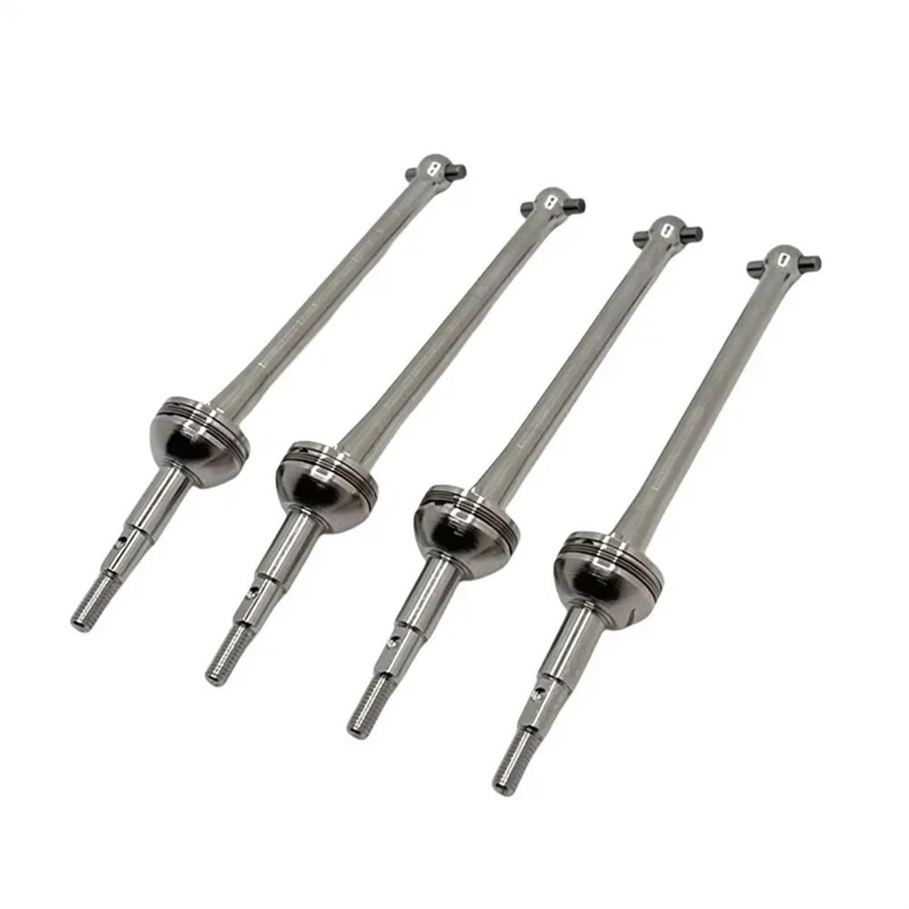 for MJX 10208 V1 1/10 Front and Rear Drive Shafts RC Car Metal Upgrade Reinforced Model Accessory Assemble Replace Rc Accessories Parts