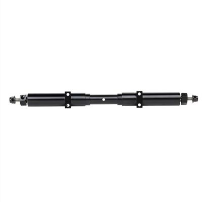 RC Cars Models Compatible with Tamiya 1/14 Rc Tractor Model Car Unpowered Rear Axle Trailer Modified DIY Metal Axle 167mm Upgrade Parts