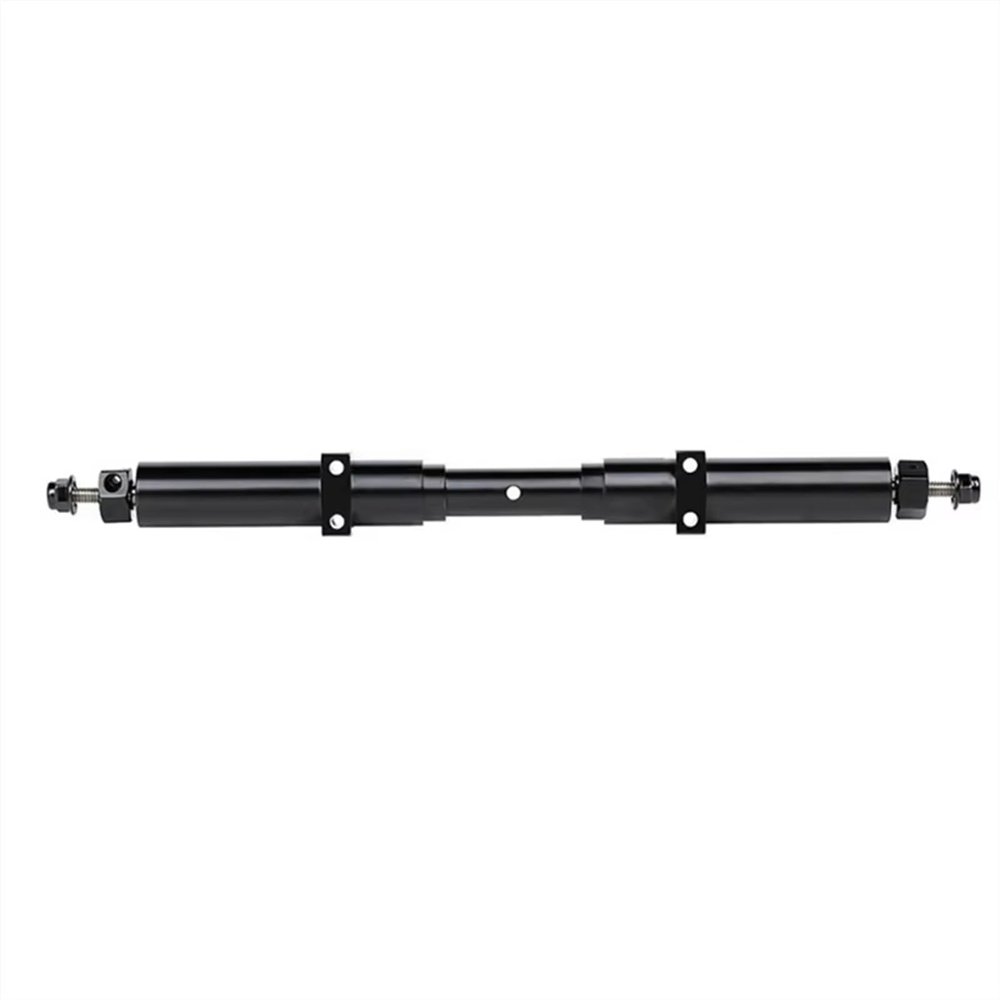 RC Cars Models Compatible with Tamiya 1/14 Rc Tractor Model Car Unpowered Rear Axle Trailer Modified DIY Metal Axle 167mm Upgrade Parts