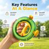 Ergonomic Kite Line Winder with Lock, Large Capacity Kite Reel, Anti Slip Grip String Holder, Heavy Duty Flying Spool Handle, Easy Control Launcher for Outdoor Recreation, Beginner Friendly (10.24in) view 4