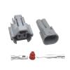 5 Sets 2 Pin Top Slot Female Male Connector 6189-0060 Connectors KIT(Army green) view 1