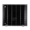 Girftong Transparent Round Coin Storage Box With Removable Shelf, Holds 45 Up To 40Mm & Items To 70Mm, Wall Mountable Display Case For Challenge Badges Statues(Black bottom) view 3
