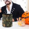 Camouflage Tree Hunting Halloween Trick or Treat Bucket Tote Bag 7.9x8.3 in view 2