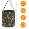 Camouflage Tree Hunting Halloween Trick or Treat Bucket Tote Bag 7.9x8.3 in view 3