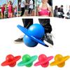 JTLB Kids Rock Jumping Ball Balance Board Jumping Ball Balance Board Bounce PVC Hopper Toy Platform for Outdoor Exercise and Garden Play (pink) view 2