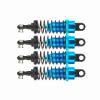 Baxnore RC Aluminum Shock Dampers Heavy Duty Upgrade Suspension Parts Precision Matched Piston for A949 A969 A979 K929 1/18 Scale Model Cars Titanium Yellow Blue Purple 4Pcs (Blue) view 3