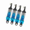 Baxnore RC Aluminum Shock Dampers Heavy Duty Upgrade Suspension Parts Precision Matched Piston for A949 A969 A979 K929 1/18 Scale Model Cars Titanium Yellow Blue Purple 4Pcs (Blue) view 4