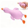 Cute Duck Squishy Toy, Slow Rising Soft Squeeze Fidget Toy, Stress & Anxiety Relief Sensory Toy for Adults, Kawaii Decompression Squishies (Purple) view 1