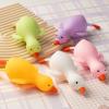 Cute Duck Squishy Toy, Slow Rising Soft Squeeze Fidget Toy, Stress & Anxiety Relief Sensory Toy for Adults, Kawaii Decompression Squishies (Purple) view 3