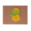 BTSEURY Wooden Knocking Puzzle Toys, Hammer Thumbtack Pounding Game with Shape Recognition for Kids Ages 4+ (Dinosaur) view 3