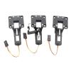 3.5KG 40g PZ-15090SN Servo Electric Retractable Worm Metal Landing Gear With Steering JR Plug For RC Fixed Wing Multicopter(1 set) view 2