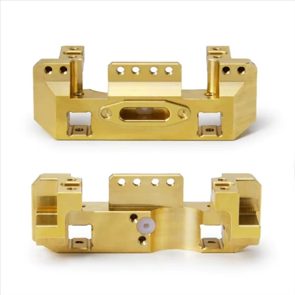Rc Parts Compatible with Traxxas for TRX-4 1/10 Remote Control Crawler Car Upgrade Parts Accessories Front Bumper Servo Mount Kit
