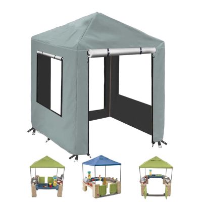 Outdoor Kids Playhouse Cover - Sun Protection Cover for Playhouse | Waterproof Sun Protection with Side Zipper, Outdoor Covers