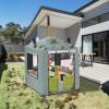 Outdoor Kids Playhouse Cover - Sun Protection Cover for Playhouse | Waterproof Sun Protection with Side Zipper, Outdoor Covers view 3