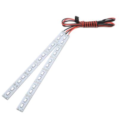 Rc Spotlight Strip for 1/10 1/8 24 Chassis Light Lamps RC Car Drift Crawler for Buggy Upgrade Replacement Decorate Accessories(Blue)