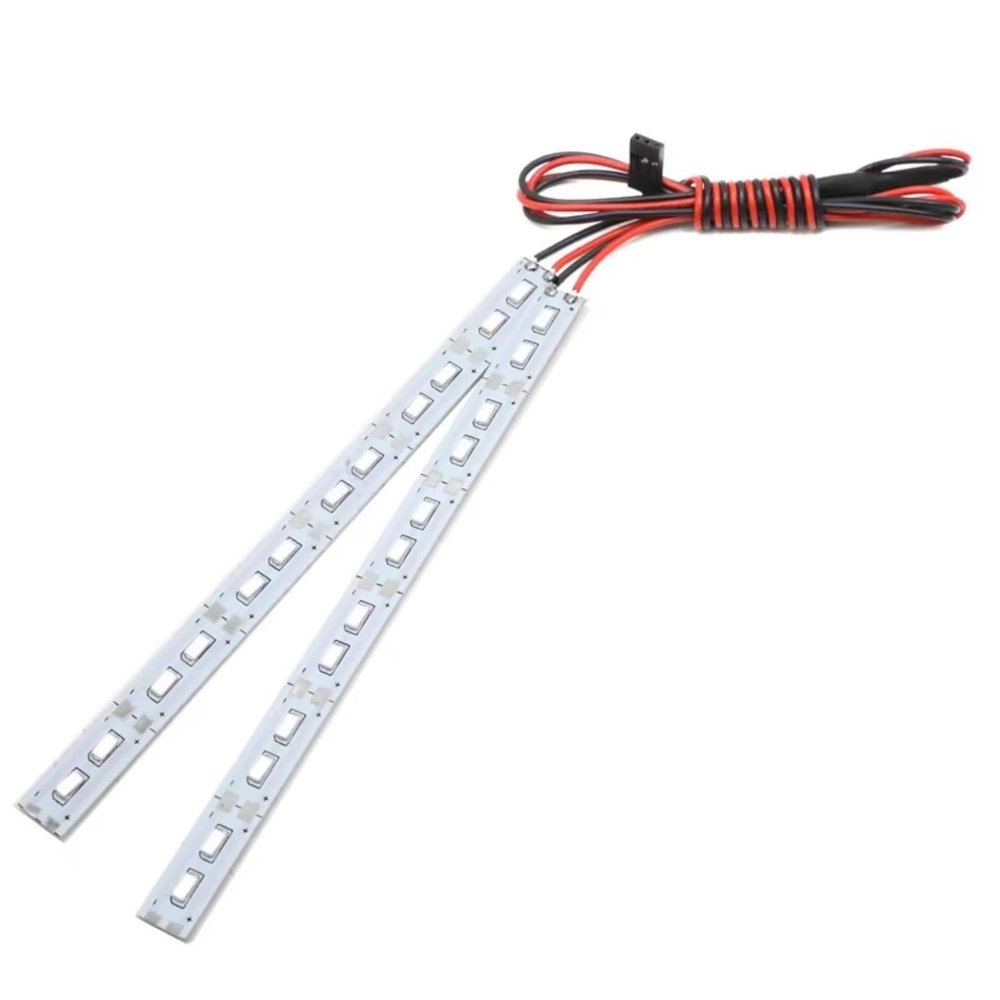 Rc Spotlight Strip for 1/10 1/8 24 Chassis Light Lamps RC Car Drift Crawler for Buggy Upgrade Replacement Decorate Accessories(Blue)
