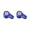 TREAL Aluminum 7075 Servo Horn Saver 28T (2pcs) for Axial SCX30(Blue) view 1