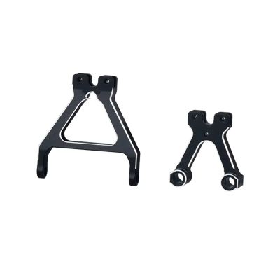 Rc Parts Compatible with Axial AX24 1/24 RC Crawler Car Upgrades Parts Modification Spare CNC Aluminum Front Rear Body Mount Bracket