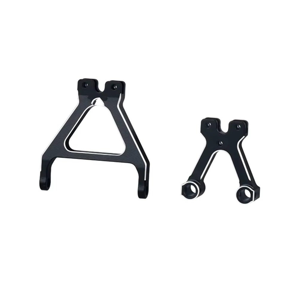 Rc Parts Compatible with Axial AX24 1/24 RC Crawler Car Upgrades Parts Modification Spare CNC Aluminum Front Rear Body Mount Bracket