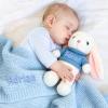 OELTTG Personalized Baby Blankets and Bunny Stuffed Animal with Name, Personalized Shower, Birthday 2 in 1 Gift Set for Boys Girls view 2