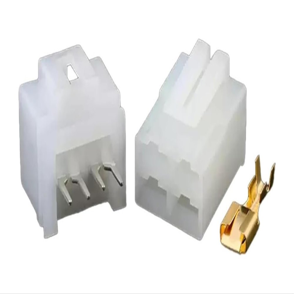 YFGHJ 4Pin Automotive Connectorsr DJ7048-6.3-11/21(Male,5pcs)(Female Male,1pcs)