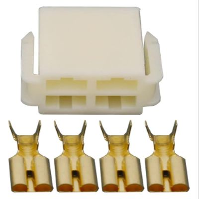 YFGHJ 4 Pin Automotive Connectors DJ7041-7.8-11/21(Male,1pcs)(Female,5pcs)