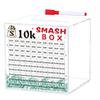 10K / 20K Smash Box, Clear Acrylic Unbreakables Piggy Banks, Money Saving Challenge Box for Cash Coin, Must Break to Open Smash Money Saving Challenge view 1