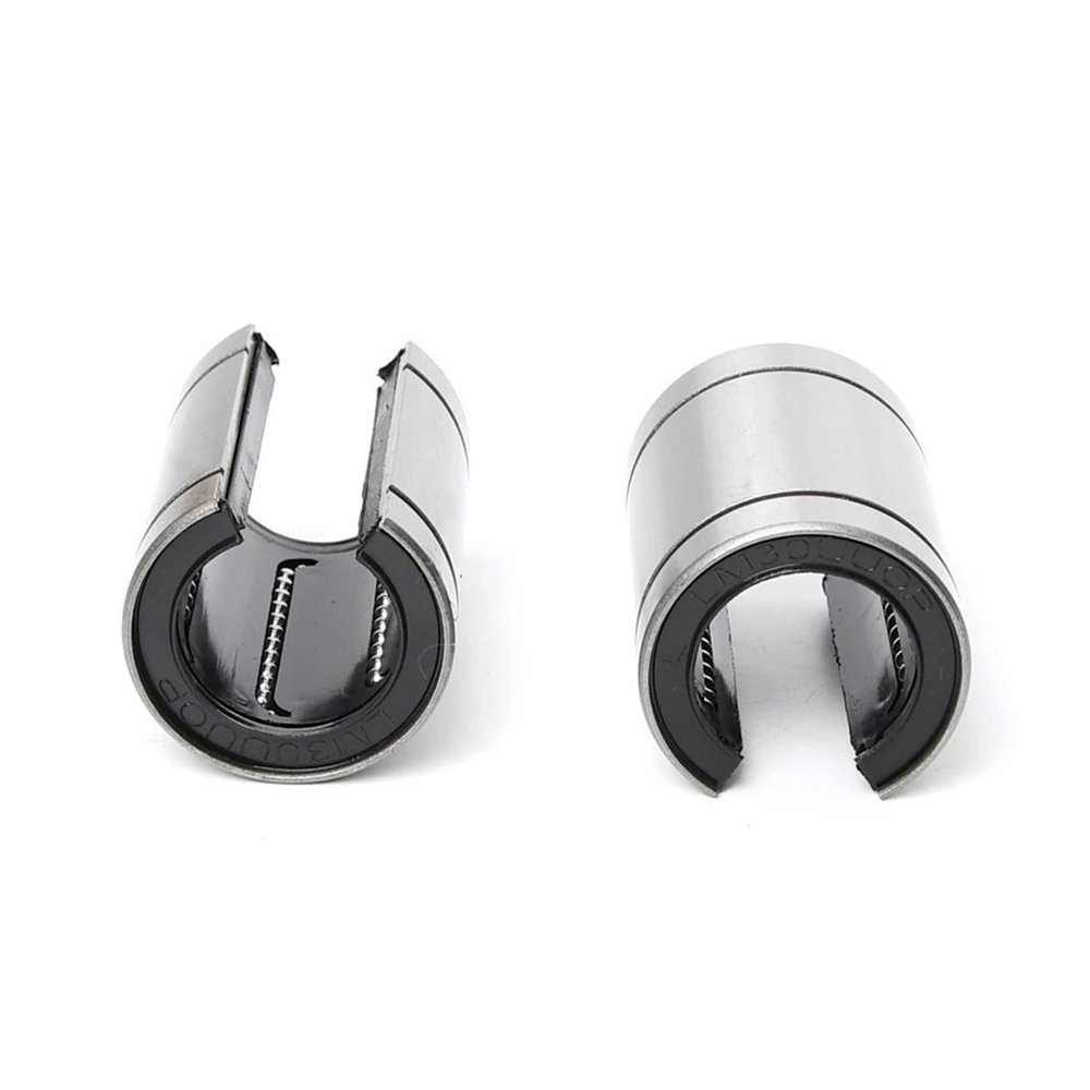 TYHZNQMPW 10pcs Opening Linear Motion Bearing LM10UU-OP LM12UU-OP LM13UU-OP LM16UU-OP LM20UU-OP(LM16UU-OP 16X28X37mm)