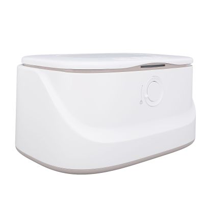 Drfeify Baby Wipe Warmer with Night Light Adjustable Temperature Large Capacity Wet Wipes Heater for Infant Care (White)
