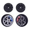 Remote Control Metal Handwheel Steering Wheel with Foam for Gun RC Universal Transmitter Upgrade view 2