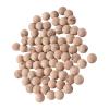 DIIOOMIEEU 75Pcs Natural Wood Bingo Balls with Engraved Letters and Numbers for Game Night Parties Family Gatherings Smooth view 1