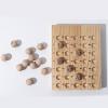 DIIOOMIEEU 75Pcs Natural Wood Bingo Balls with Engraved Letters and Numbers for Game Night Parties Family Gatherings Smooth view 3