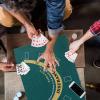 Poker Table Top Portable Folding Card Game Tabletop Layout Mat view 3
