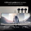 MMY I25 Ultra 5G Unlocked Smartphone,16GB+512GB Fully Cell Phone for Android 14, 6.99" Unlocked Cell Phone, 7000mAh, 68MP+108MP Dual Camera/Dual SIM/Fingerprint Lock/Face (Gray) view 2