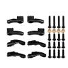 1Set CNC Aluminum Shock Flex Blades for Trax-xas TRX4M 1/18 RC Crawler Car Upgrade Parts Front & Rear Shock Absorber Lift Kit New view 1