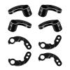 1Set CNC Aluminum Shock Flex Blades for Trax-xas TRX4M 1/18 RC Crawler Car Upgrade Parts Front & Rear Shock Absorber Lift Kit New view 2