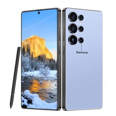 MMY I25 Ultra 5G Unlocked Smartphone,16GB+512GB Fully Cell Phone for Android 14, 6.99" Unlocked Cell Phone, 7000mAh, 68MP+108MP Dual Camera/Dual SIM/Fingerprint Lock/Face (Titanium Blue)