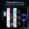MMY I25 Ultra 5G Unlocked Smartphone,16GB+512GB Fully Cell Phone for Android 14, 6.99" Unlocked Cell Phone, 7000mAh, 68MP+108MP Dual Camera/Dual SIM/Fingerprint Lock/Face (Titanium Blue) view 4
