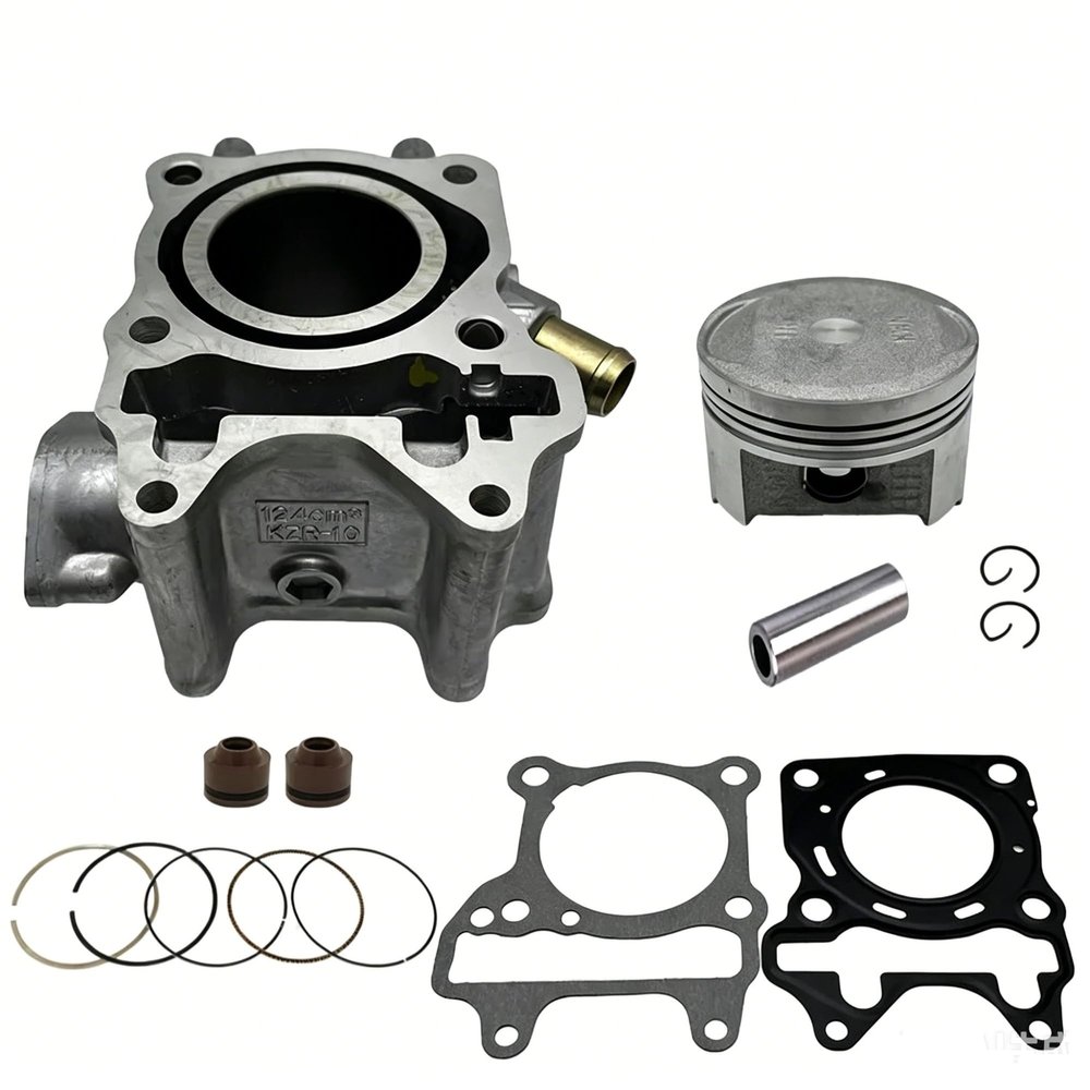 Cylinder 52.4mm 12100-KZR-600 4-Stroke Engine Scooter for Pcx 125cc Cylinder Kit for Lead125 for WW Pcx125 for Click125i for Forza 125 Piston Kit