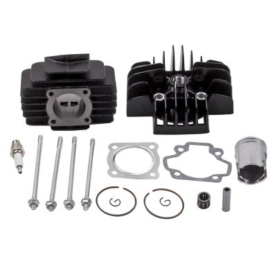 Cylinder for PW50 1989 1990 1991-2009 60CC Big BORE Cylinder Piston Gasket Head Top End Piston Kit