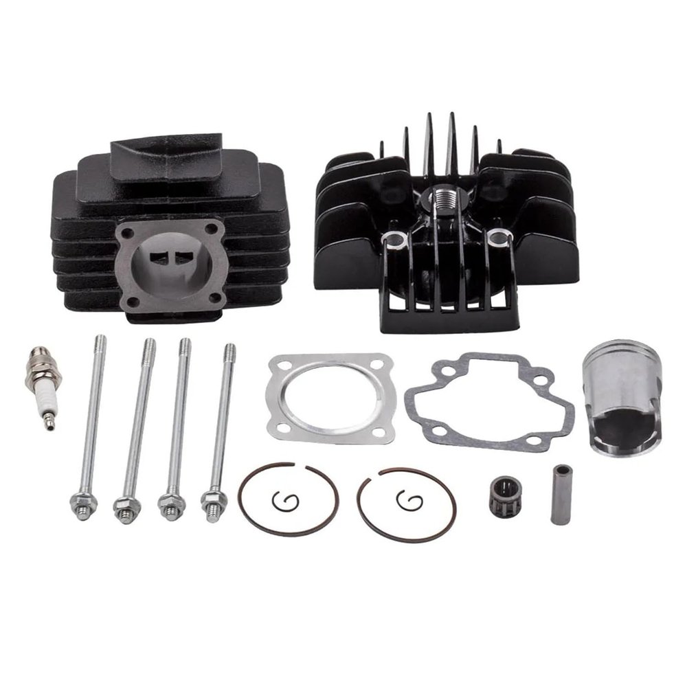 Cylinder for PW50 1989 1990 1991-2009 60CC Big BORE Cylinder Piston Gasket Head Top End Piston Kit