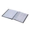 Zerodis Collection Book 10 Pages 250 Holder Album Storage with Flap Clear PVC Pages for Medal Badge Token Display Gift view 1