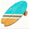 Balance Board Indoor Surfboard Surf Style Home Fitness with Wheel for Exercise, Athletic Training and Board Sports - Fun Workout Equipment For Balance, Stability and Improving Core Strength (Aqua) view 1