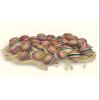 SODEF Wooden Spinning Top Set 6 Pieces Traditional Nostalgic Toy with 2 Meter String for Ages 9+ - Brown view 3